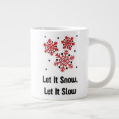 Quiet Holiday Mug – Calm Hot Chocolate Cup Grote Koffiekop (Rechts)