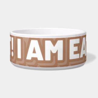 Quiet! I am eating! Voerbakje