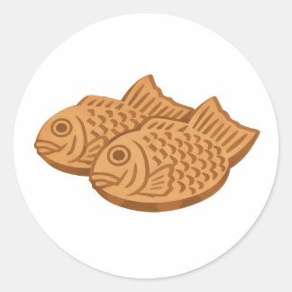 Quiet Icons – Japanese Taiyaki Ronde Sticker
