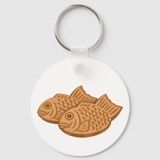Quiet Icons – Japanese Taiyaki Sleutelhanger (Voorkant)