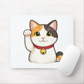 Quiet Icons – Lucky Cat Muismat (Met muis)