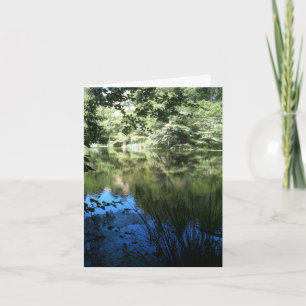 Quiet Lake Personalized Wenskaart Kaart