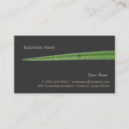 Quiet Landscaper Blade van Grass Natuur Visitekaartje