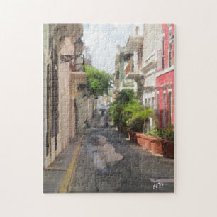 Quiet Little Street van Puerto Rico Legpuzzel