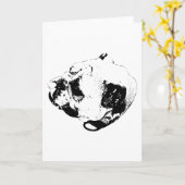 Quiet Loyal Message Kaart (Gele Bloem)