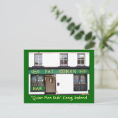 Quiet Man Pub Briefkaart (Staand voorkant)