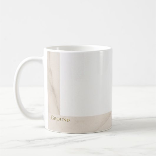 Quiet Marble Ground Mug Classic Mug, 11 oz Koffiemok (Links)