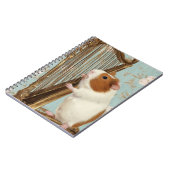 Quiet Melody – Elegant Guinea Pig Notebook Notitieboek (Linkerzijde)
