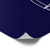 Quiet Mind Owl – Minimalist Night Wisdom Design Poster (Hoek)