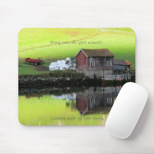 Quiet Moments Mousepad Muismat (Met muis)