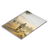 Quiet Morning Walk – Classic Spiral Notebook Notitieboek (Linkerzijde)