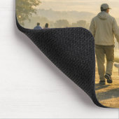 Quiet Morning Walk – Clinic Mousepad Muismat (Hoek)