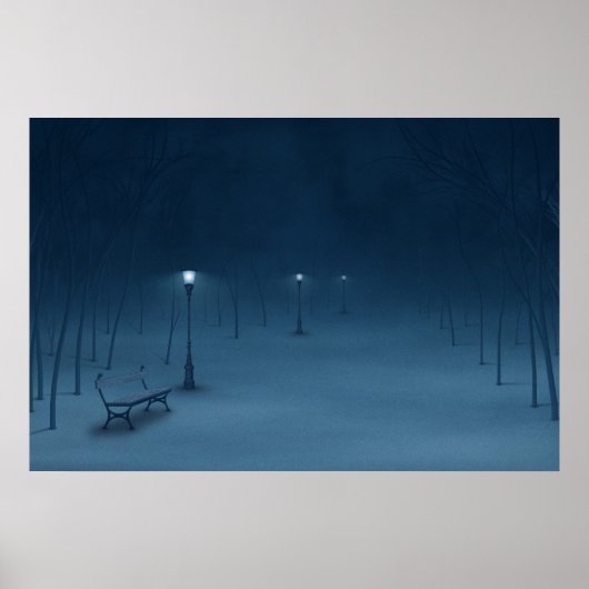 Quiet Night Poster (Voorkant)