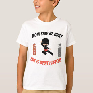 Quiet Ninja T-shirt