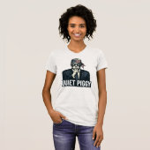 Quiet Piggy Political Satire election  T-shirt (Voorkant volledig)