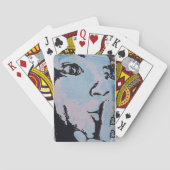 Quiet Poker Face Speelkaarten (Achterkant)