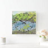Quiet Pond Acrylic Wall klok (Huis)