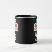 Quiet Quitting Elf Funny Office Humor Coffee Mug Mok (Midden)