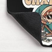 Quiet Quitting Elf Funny Office Humor Dark Mode Muismat (Hoek)