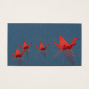 Quiet Rainy Day Bladwijzer Visitekaartjes