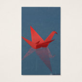 Quiet Rainy Day Bladwijzer Visitekaartjes (Achterkant)