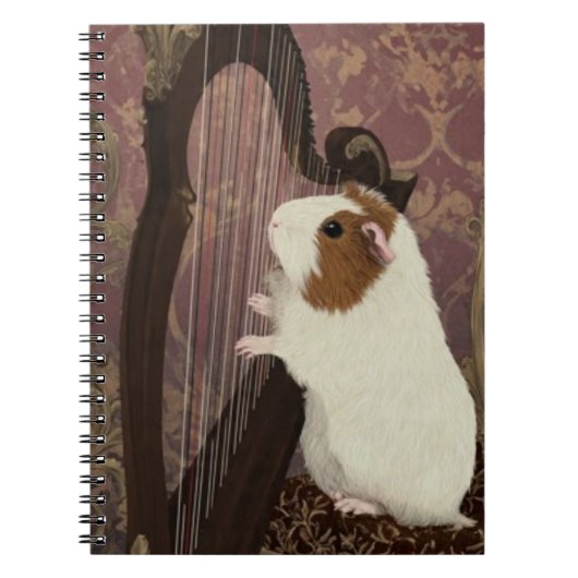 Quiet Recital – Guinea Pig Notebook Notitieboek (Voorkant)