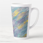 Quiet Reign Modern Art Latte Mok (Rechts)