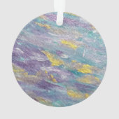 Quiet Reign Modern Art Ornament (achterkant)