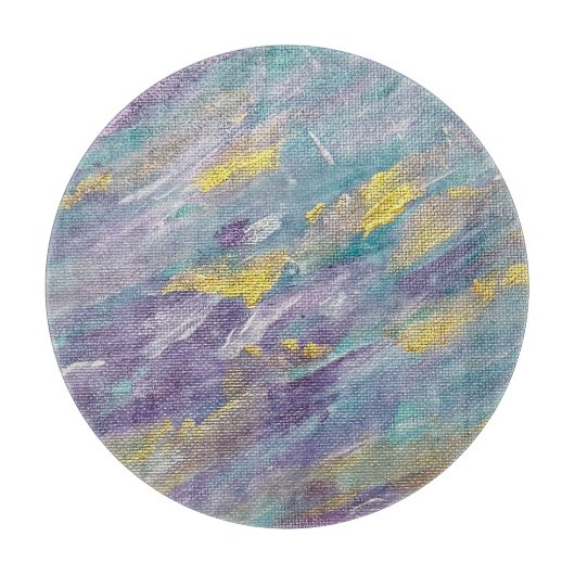 Quiet Reign Modern Art Snijplank (Voorkant)