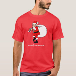 quiet santa t-shirt