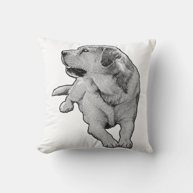 Quiet Sofa, Warm Eyes Kussen (Voorkant)