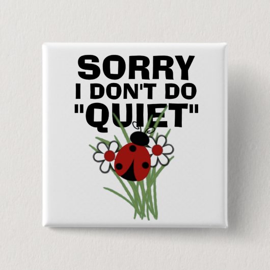 Quiet-Square Button Pin (Voorkant)