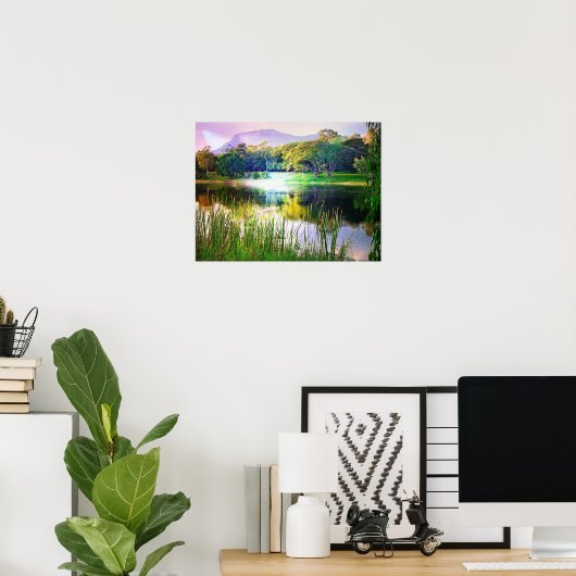 Quiet Stream-Poster Poster (Thuiskantoor)