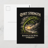 Quiet Strength Briefkaart (Voorkant / Achterkant)