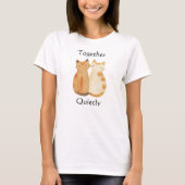 Quiet Subtle Love Romantic Valentines Gift T-shirt (Voorkant)