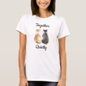 Quiet Subtle Love Romantic Valentines Gift T-shirt (Voorkant)