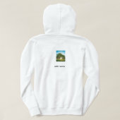 Quiet Time With a Big Tree – Nature T‑Shirt Hoodie (Design achterkant)