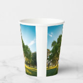 Quiet Time With a Big Tree  Papieren Bekers (Rechts)
