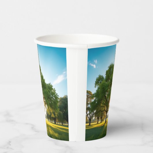 Quiet Time With a Big Tree Papieren Bekers (Rechts)