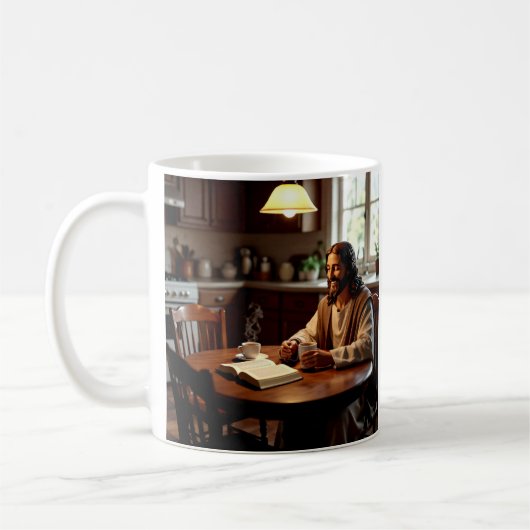 Quiet Time With Jesus Mug Koffiemok (Links)
