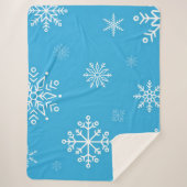 Quiet Winter Mood Sherpa Deken (Voorkant)