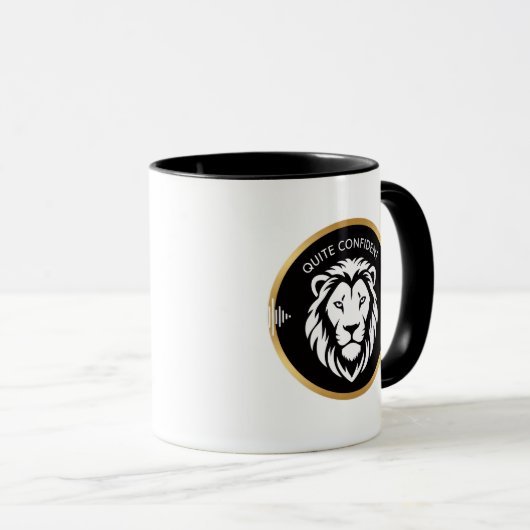 Quietly Confident – Minimal Typography Design for  Mok (Voorkant rechts)