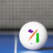 Quietly praten pingpongbal (Net)