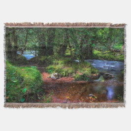 Quietly stromt de rivier - Nationaal Park Dartmoor Deken