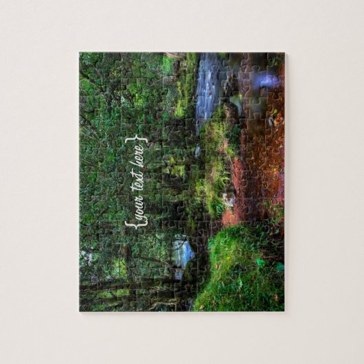 Quietly stromt de rivier - Nationaal Park Dartmoor Legpuzzel (Verticaal)