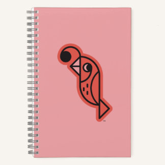 QuietStop Queuey Spiral Notitieboek Red