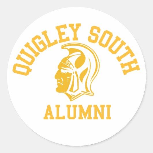 QUIGLEY SOUTH SPARTANS ALUMNI STICKERS (Voorkant)