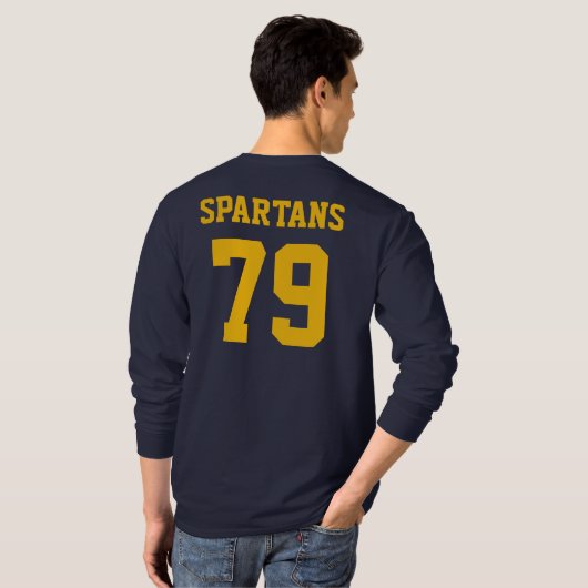QUIGLEY SOUTH SPARTANS LOGO - SWEATSHIRT (Achterkant volledig)