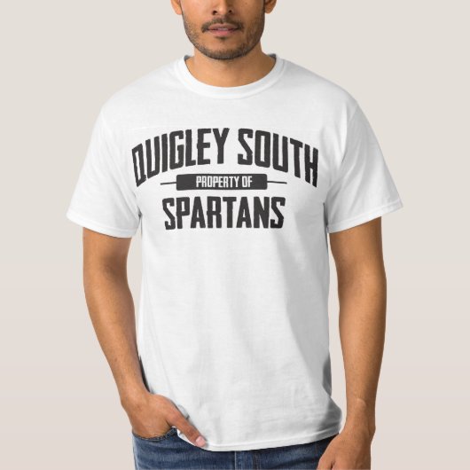 QUIGLEY SOUTH SPARTANS (NU GESLOTEN) PRIDE SHIRT (Voorkant)