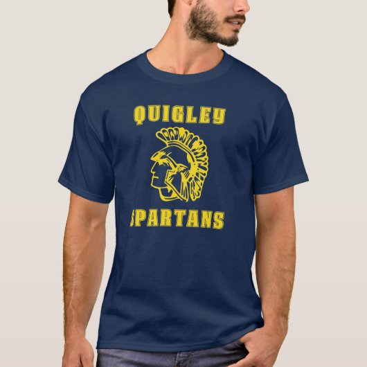 Quigley Spartans HEAD t-shirt (Voorkant)